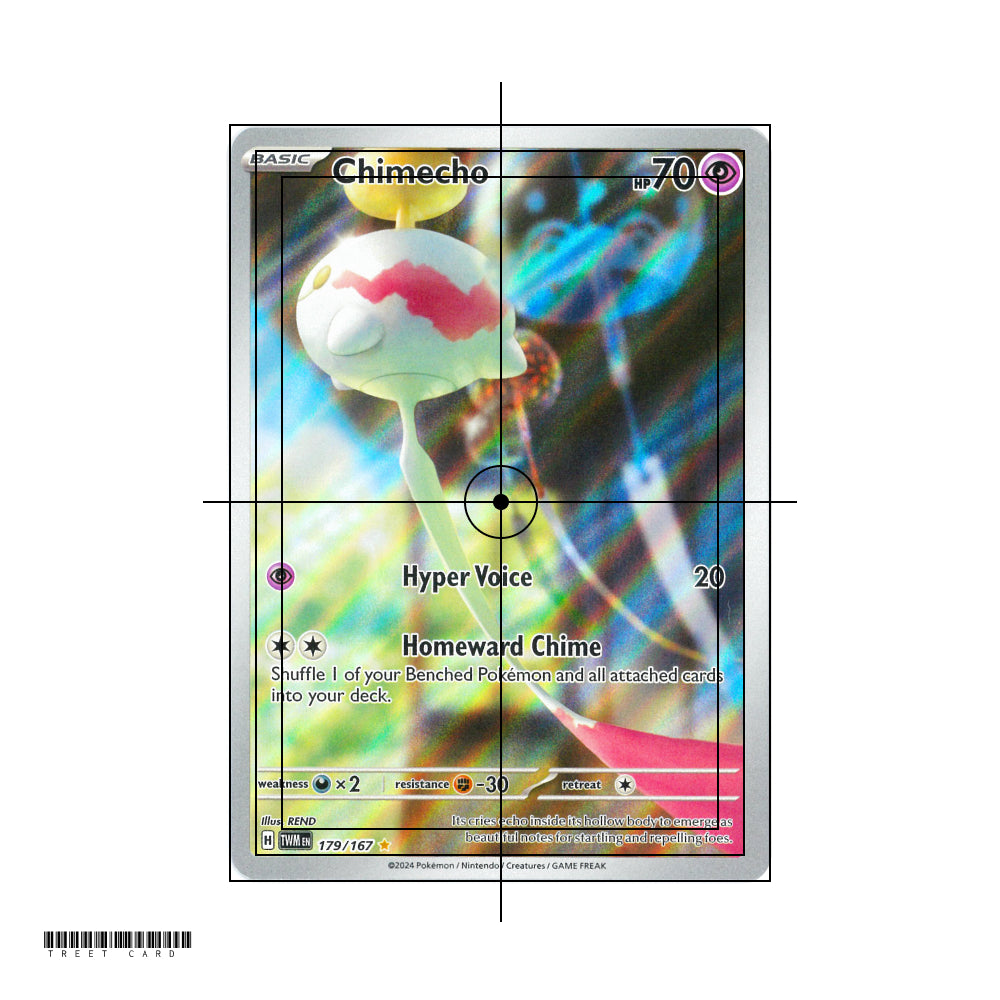 Chimecho 179/167 Twilight Masquerade Illustration Rare EN Pokemon Card Game PTCG