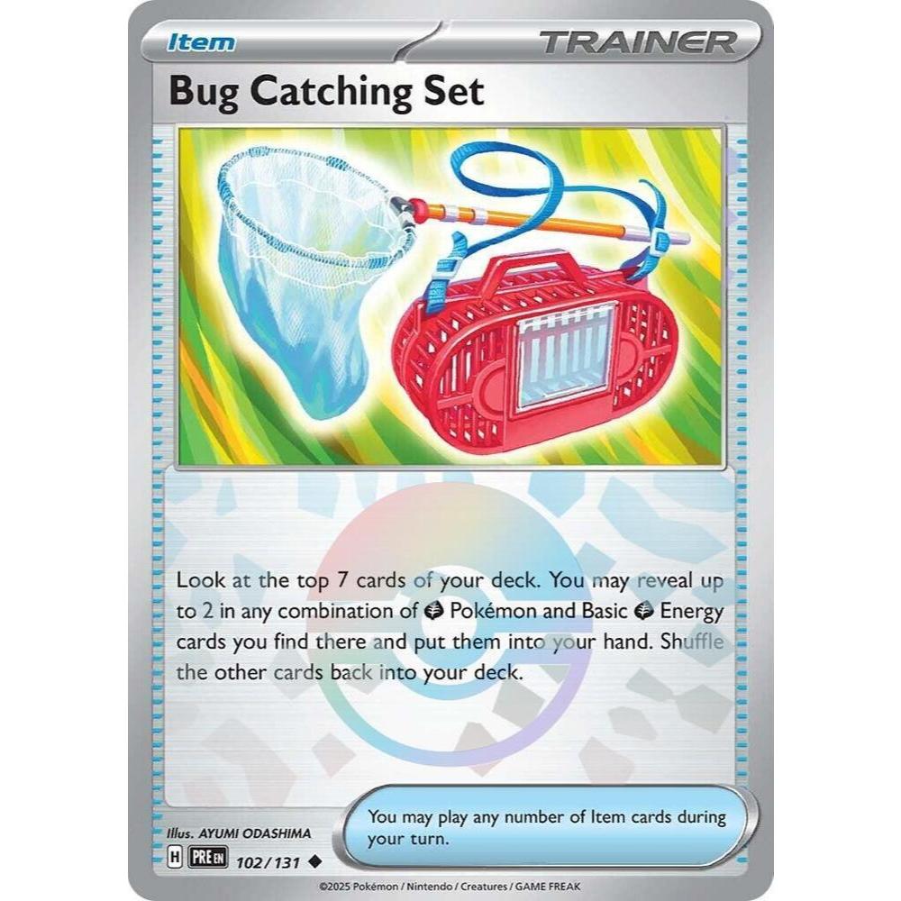 Bug Catching Set PRE 102/131 Poke Ball Pattern Prismatic Evolutions EN Pokemon Card Game PTCG