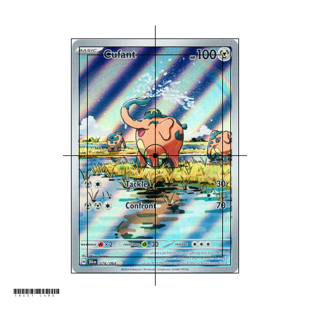 Cufant Shrouded Fable 076/064 Illustration Rare EN Pokemon Card Game PTCG