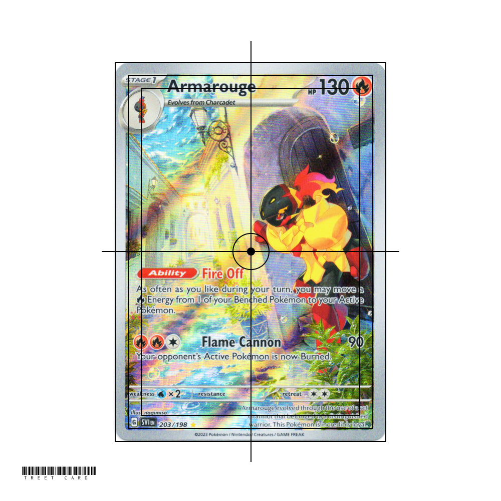Armarouge SVI 203/198 Scarlet & Violet Illustration Rare EN Pokemon Card Game PTCG