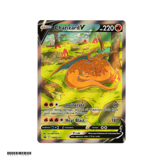 Charizard V SWSH260 Holo Promo 2022 Pokemon Ultra Premium Collection EN Pokemon Card Game PTCG