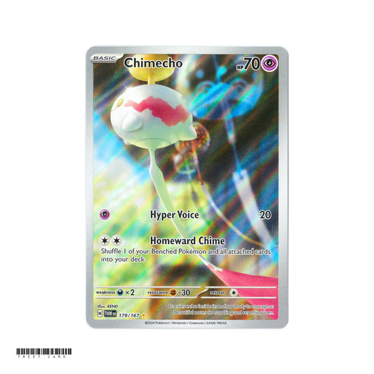 Chimecho 179/167 Twilight Masquerade Illustration Rare EN Pokemon Card Game PTCG