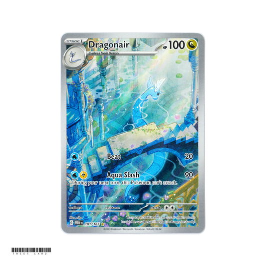 Dragonair 181/165 Pokemon Scarlet & Violet 151 Illustration Rare EN Pokemon Card Game PTCG