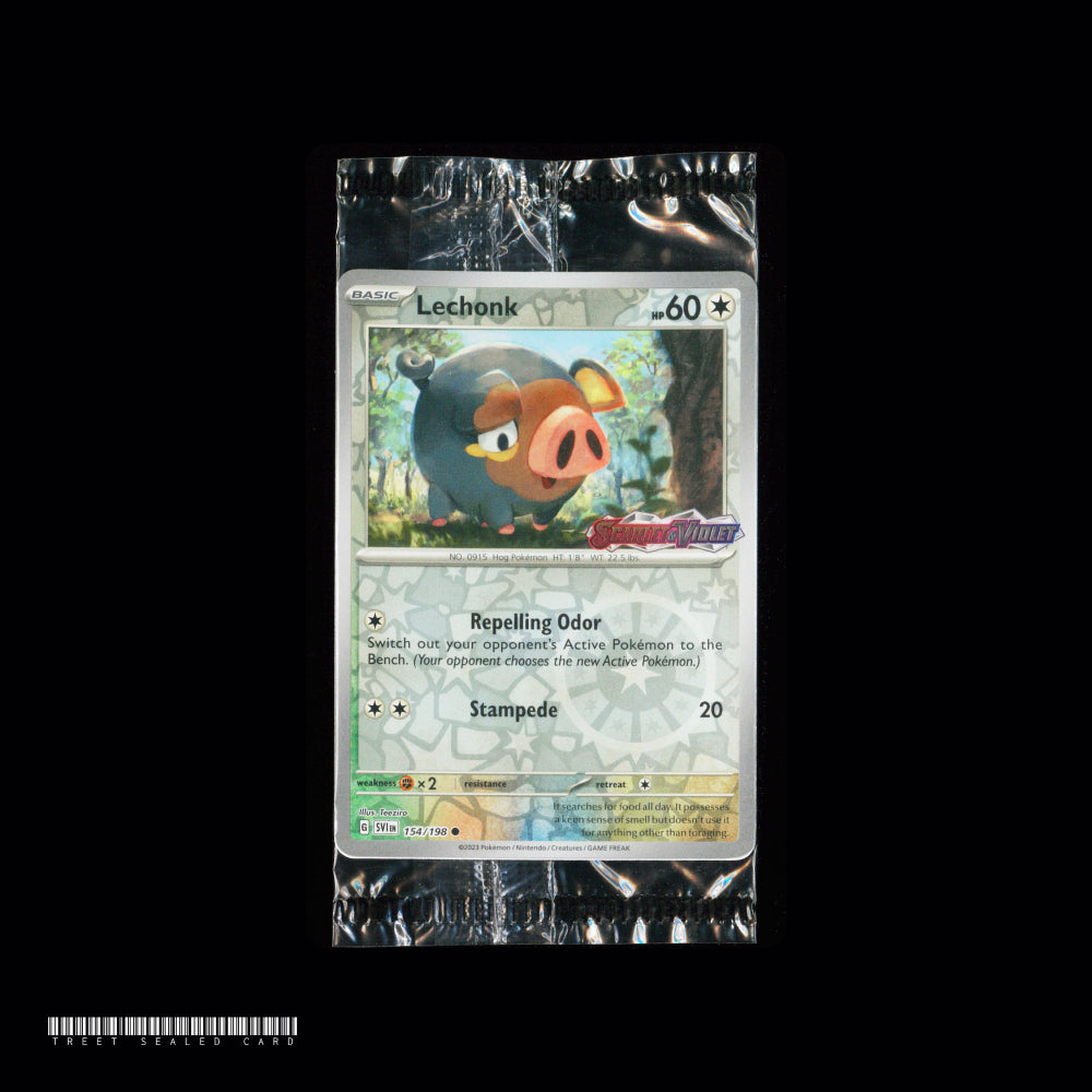 [Sealed] Lechonk SVI 154/198 Scarlet & Violet Stamped Promo EN Pokemon Card Game PTCG