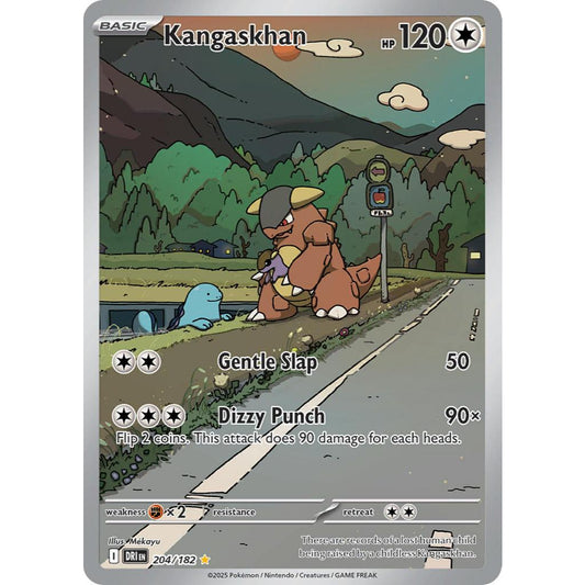 Kangaskhan DRI 204/182 Destined Rivals Illustration Rare EN Pokemon Card Game PTCG