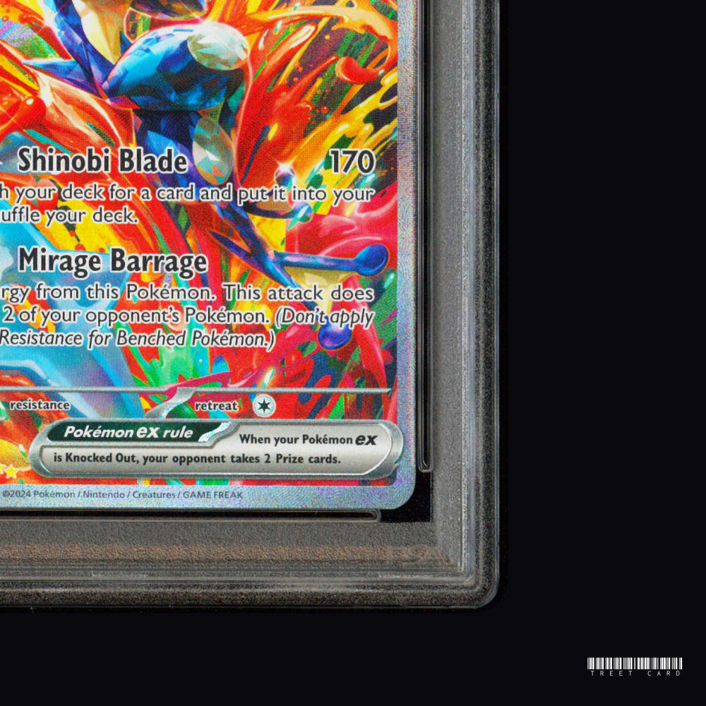 [PSA 9] Greninja ex TWM 214/167 Twilight Masquerade EN Graded Pokemon Card