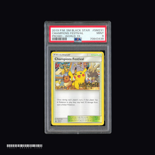 [PSA 9] Champions Festival SM231 Promo World Championships 2019 English Ver.