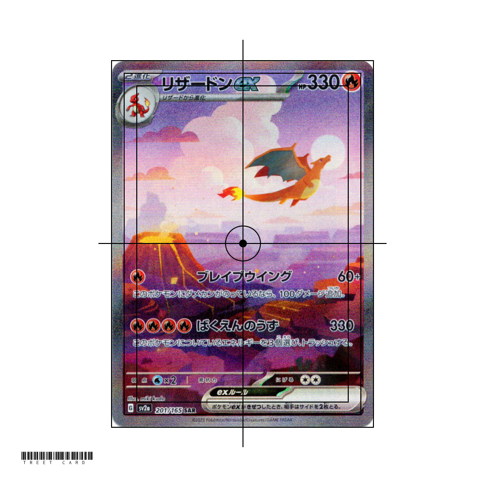 Charizard ex [SV2a] Pokemon Card 151 201/165 SAR Pokemon Card Game PTCG