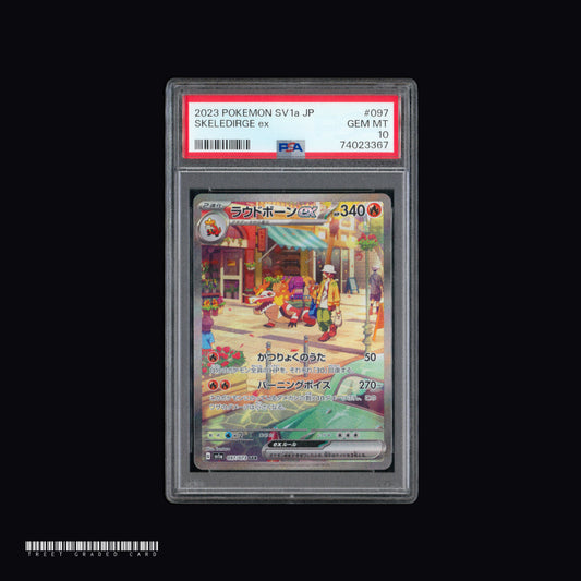 [PSA 10] Skeledirge ex SV1a Triplet Beat 097/073 SAR JPN Graded Pokemon Card