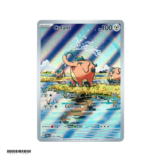 Cufant Shrouded Fable  076/064 Illustration Rare EN Pokemon Card Game PTCG