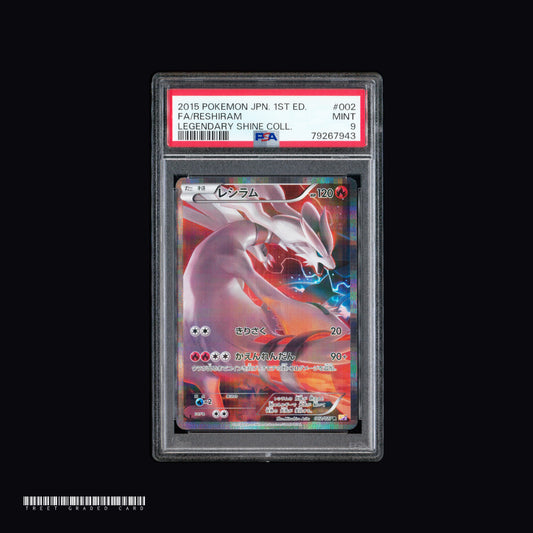[PSA 9] Reshiram CP2 002/027 R JPN Graded Pokemon Card