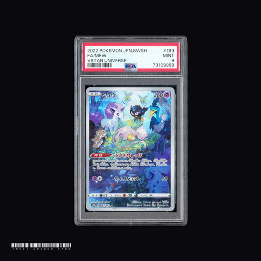 [PSA 9] Mew S12a VSTAR Universe 183/172 AR JPN Graded Pokemon Card PTCG
