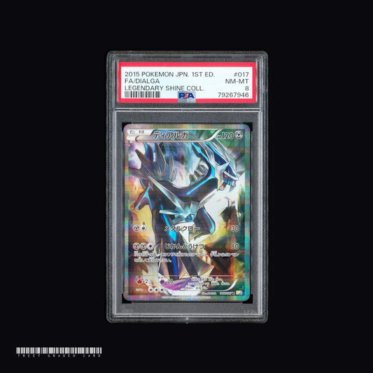 [PSA 8] Dialga CP2 017/027 R JPN Graded Pokemon Card