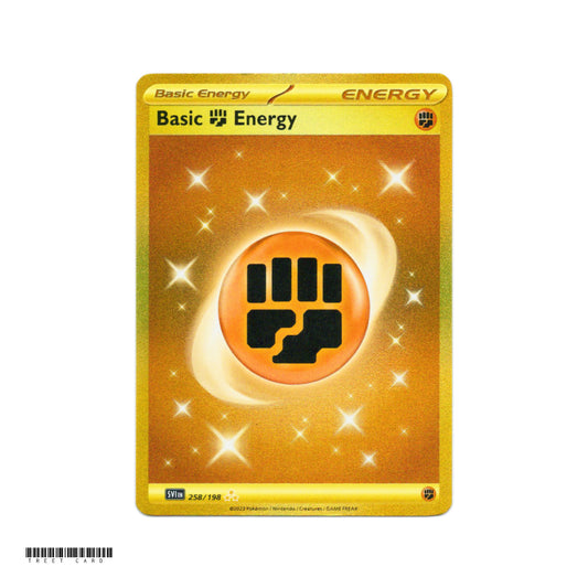 Basic Fighting Energy SVI 258/198 Scarlet & Violet Hyper Rare Pokemon Card Game PTCG
