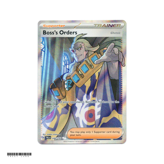 Boss's Orders PAL 248/193 Full Art Ultra Rare Paldea Evolved EN Pokemon Card Game PTCG