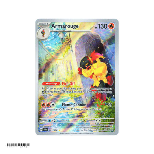 Armarouge SVI 203/198 Scarlet & Violet Illustration Rare EN Pokemon Card Game PTCG