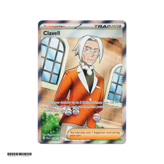 Clavell PAL 249/193 Paldea Evolved Ultra Rare Full Art EN Pokemon Card Game PTCG