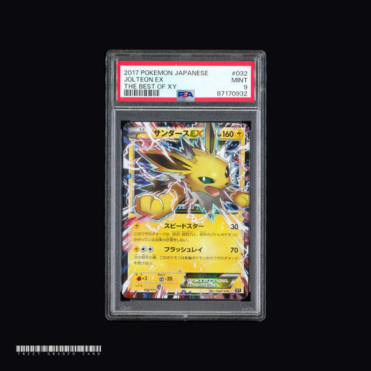 [PSA 9] Jolteon EX The Best of XY 032/171 JPN Graded Pokemon Card