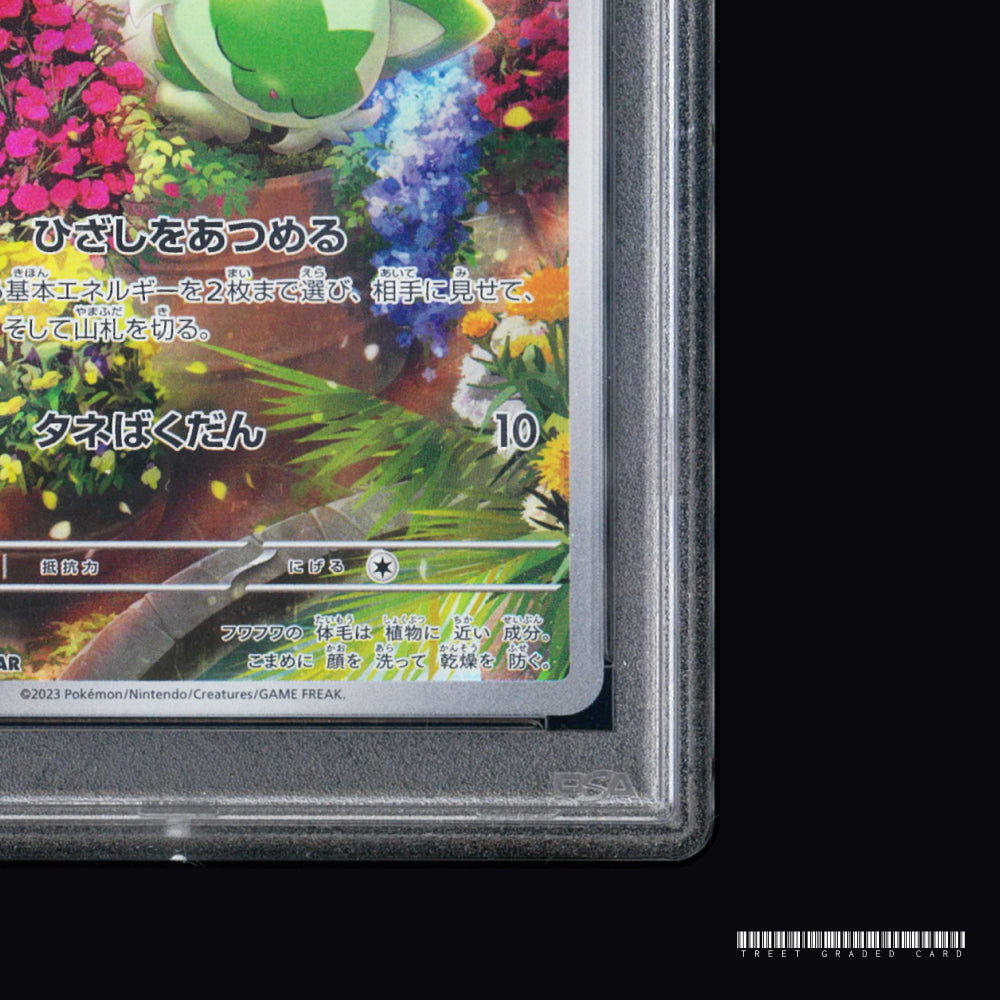 [PSA 10] Sprigatito SV1a Triplet Beat 075/073 AR JPN Graded Pokemon Card