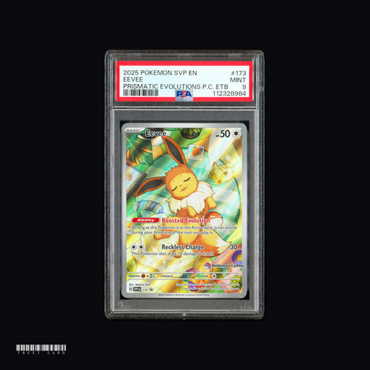 [PSA 9] Eevee Pokemon Center SVP Scarlet & Violet Promos 173/148 Promo EN Graded Pokemon Card Game PTCG