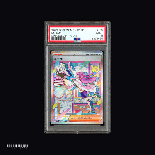 [PSA 9] Miriam SV1V Violet ex 105/078 SAR JPN Graded Pokemon Card