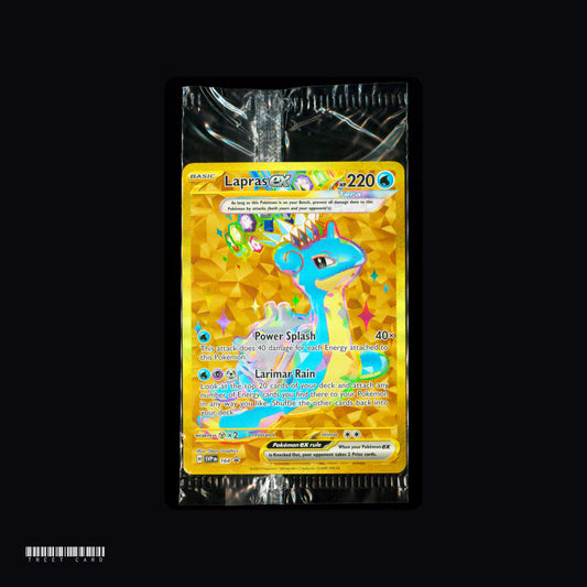 [Sealed] Lapras ex SVP 164 Black Star Promo EN Pokemon Card Game PTCG