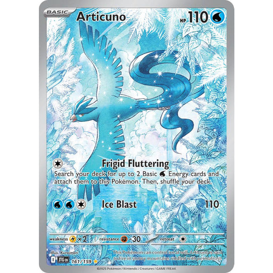 Articuno JTG 161/159 Journey Together Illustration Rare EN Pokemon Card Game PTCG