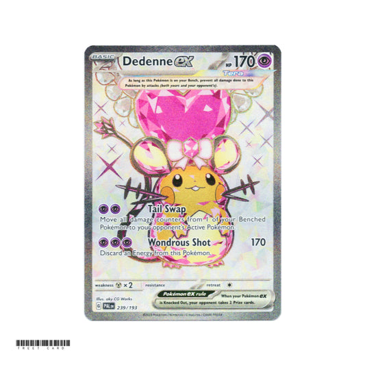 Dedenne ex PAL 239/193 Paldea Evolved Ultra Rare EN Pokemon Card Game PTCG