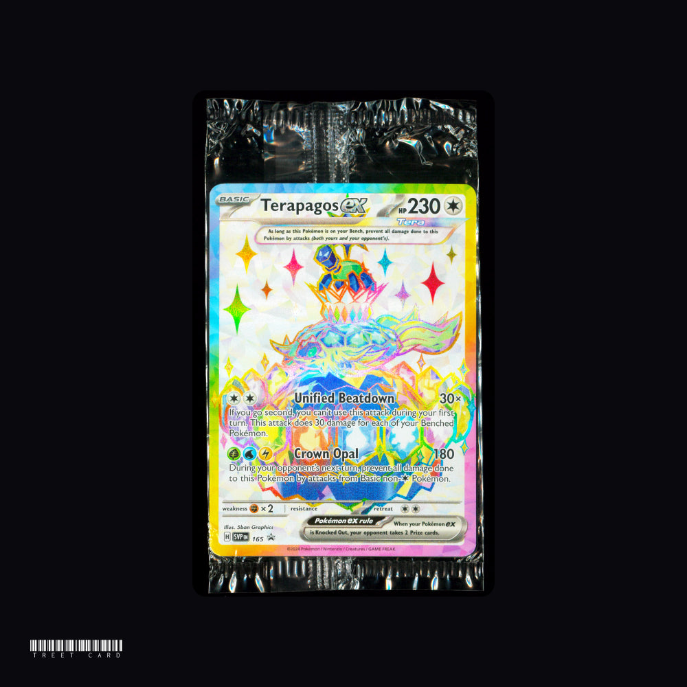 [Sealed] Terapagos ex SVP165 Black Star Promo EN Pokemon Card Game PTCG