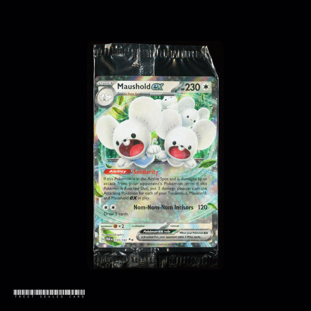 [Sealed] Maushold ex 155/182 Paldea Adventure Chest Promo EN Pokemon Card Game PTCG