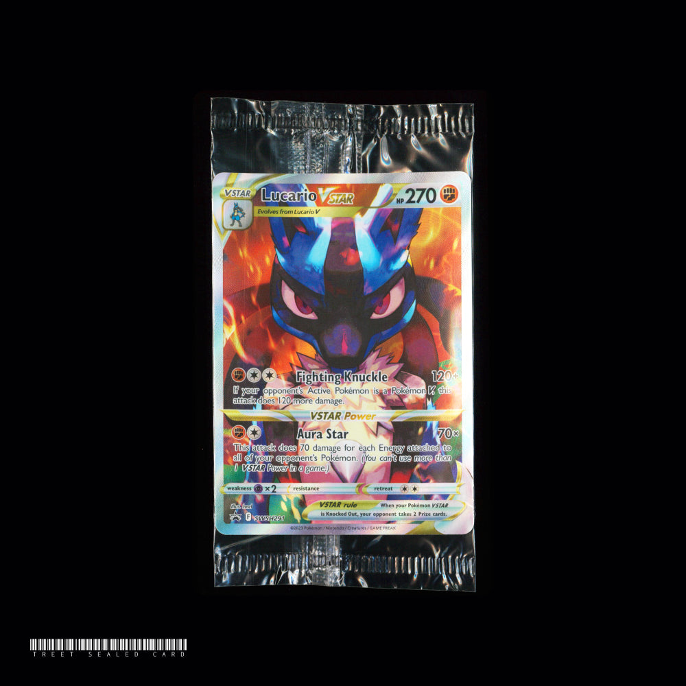 [Sealed] Lucario VSTAR SWSH291 Crown Zenith ETB Black Star Promo EN Pokemon Card Game PTCG