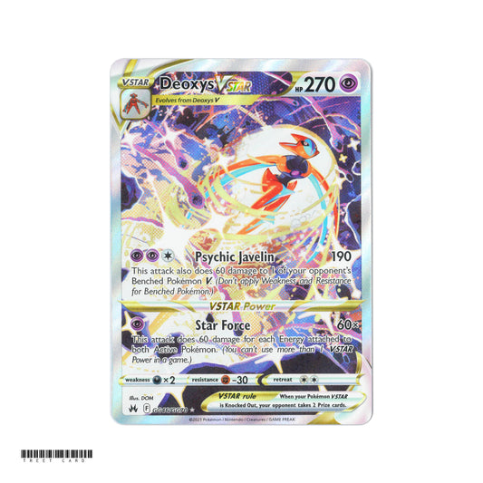 Deoxys VSTAR GG46 Crown Zenith EN Pokemon Card Game PTCG
