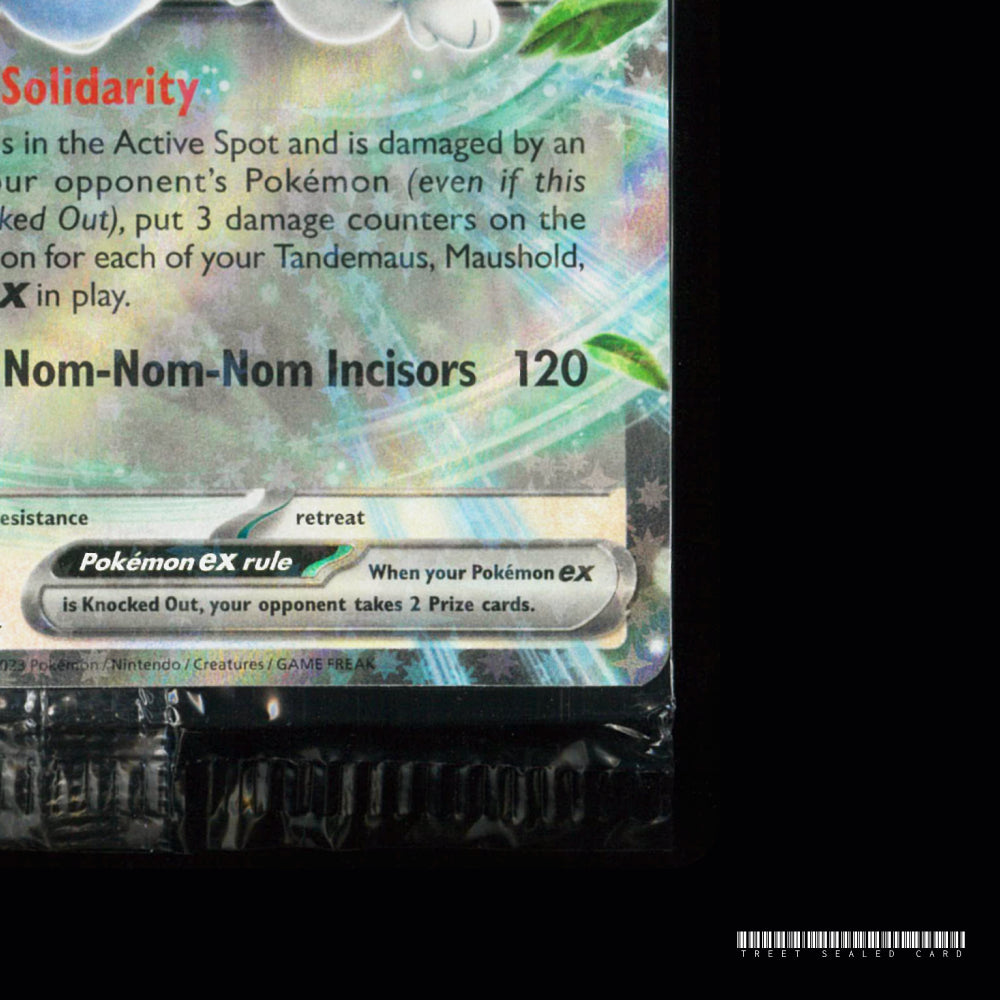 [Sealed] Maushold ex 155/182 Paldea Adventure Chest Promo EN Pokemon Card Game PTCG