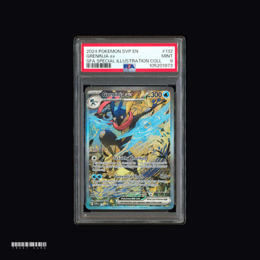 [PSA 9] Greninja ex SVP 132 Black Star Promo EN Graded Pokemon Card PTCG