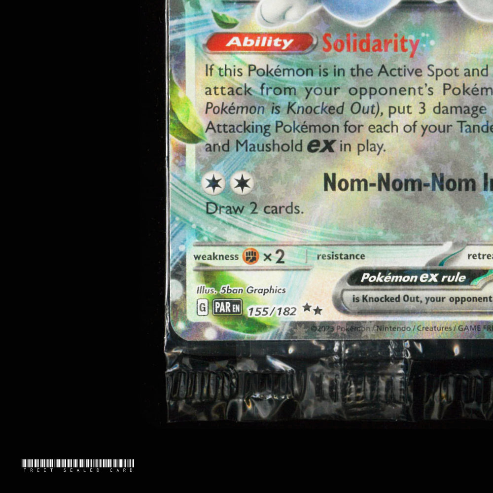 [Sealed] Maushold ex 155/182 Paldea Adventure Chest Promo EN Pokemon Card Game PTCG