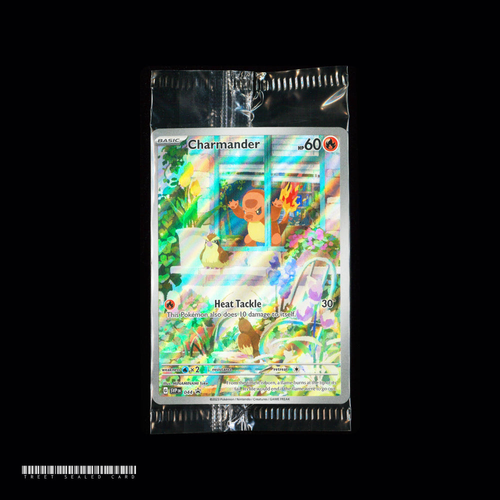 [Sealed] Charmander SVP 044 Black Star Promo Ultra Rare Holo EN Pokemon Card Game PTCG