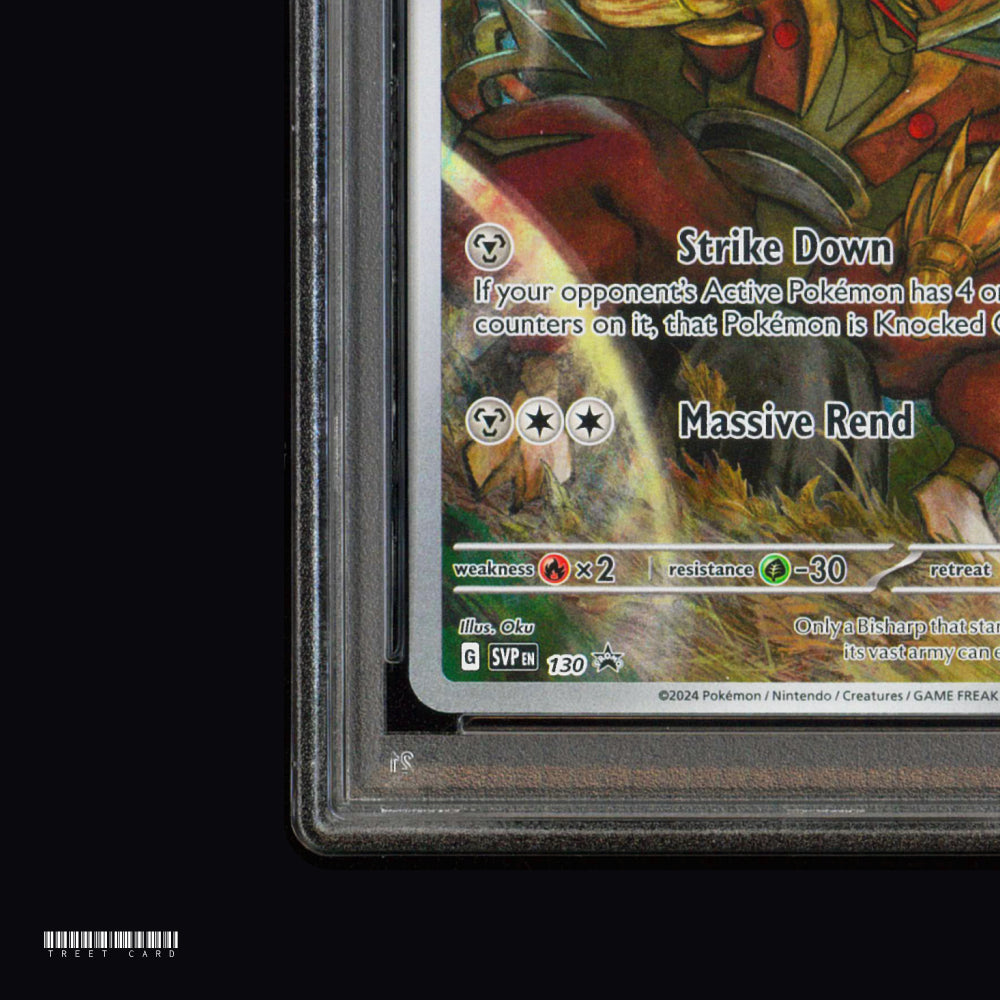 [PSA 9] Kingambit SVP 130 Black Star Promo EN Graded Pokemon Card PTCG