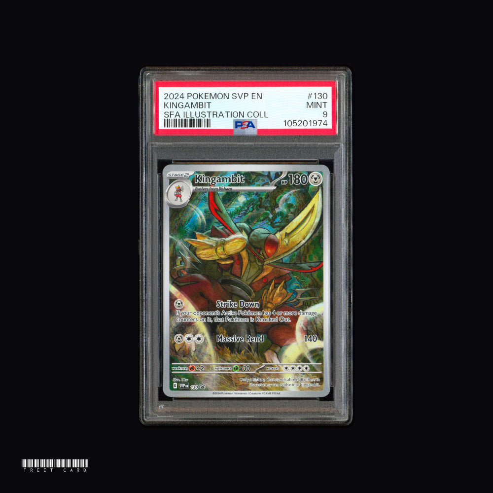 [PSA 9] Kingambit SVP 130 Black Star Promo EN Graded Pokemon Card PTCG
