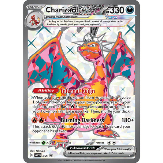 Charizard ex 056 Scarlet & Violet Promo Cards Holo EN Pokemon Card Game PTCG