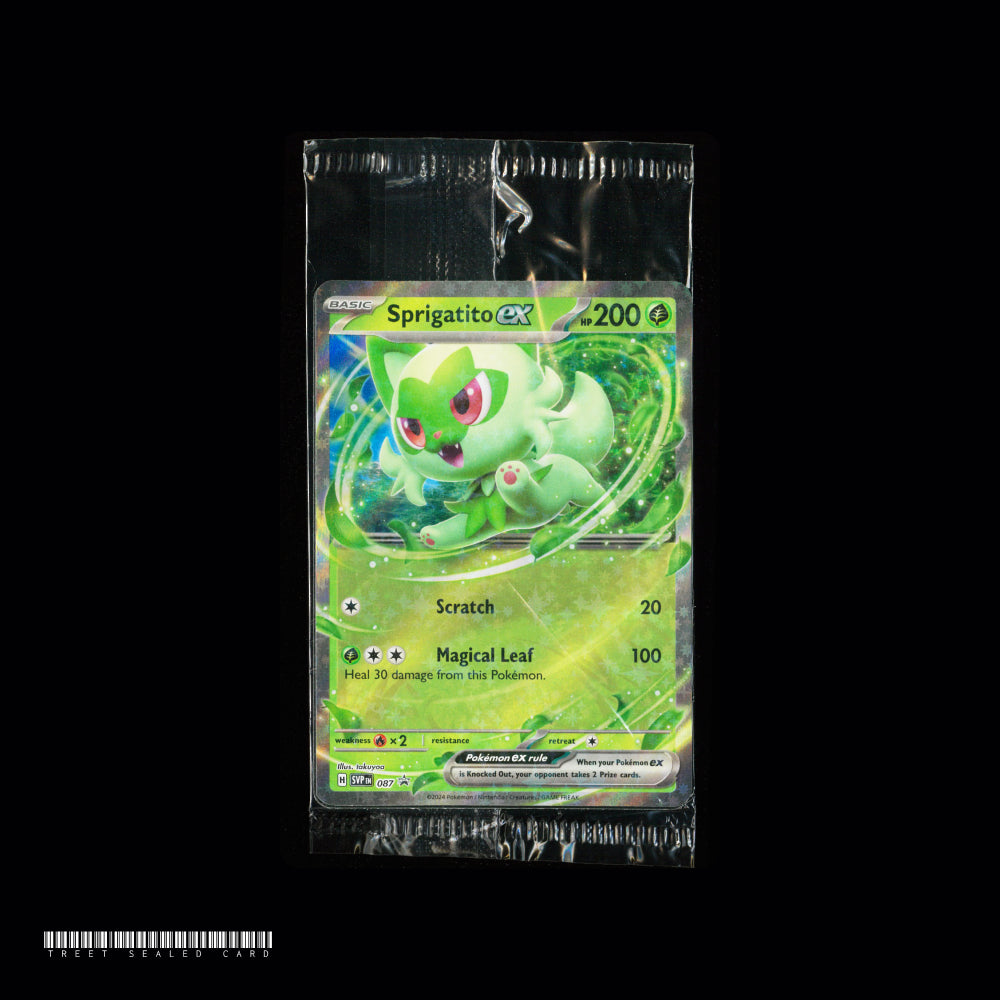 [Sealed] Sprigatito ex SVP 087 Paldea Adventure Chest Promo EN Pokemon Card Game PTCG