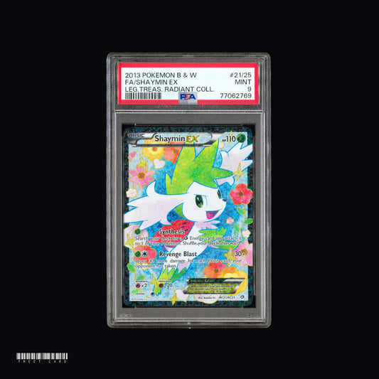 [PSA 9] Shaymin EX Legendary Treasures RC21/RC25 EN Graded Pokemon Card PTCG