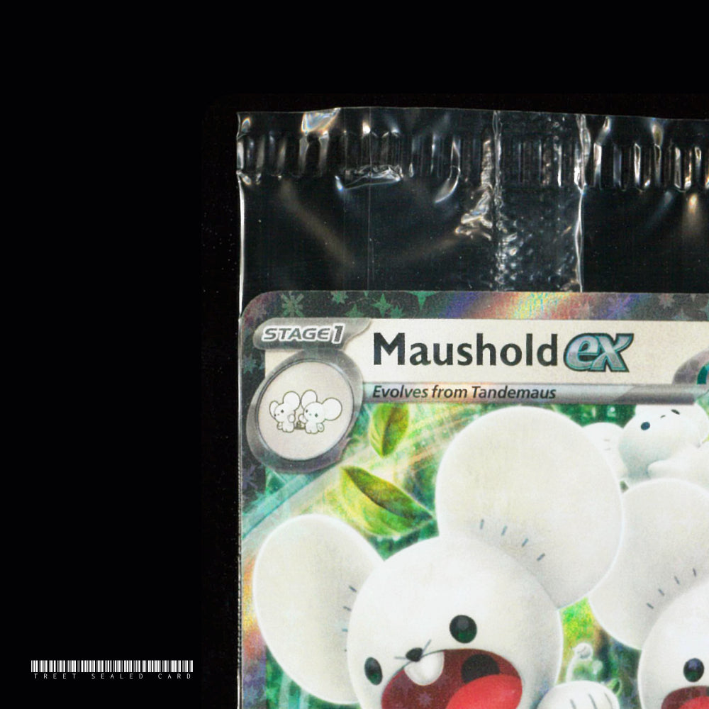 [Sealed] Maushold ex 155/182 Paldea Adventure Chest Promo EN Pokemon Card Game PTCG