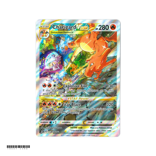 Charizard VStar SWSH262 Black Star Promo EN Pokemon Card Game PTCG